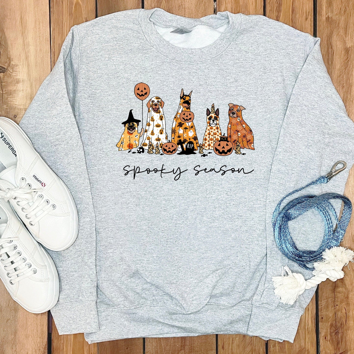 Adorable Halloween Dogs Graphic Sweatshirt product