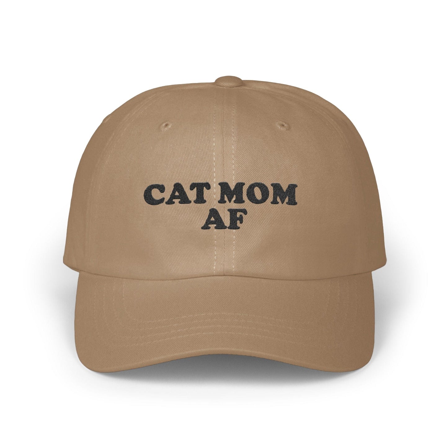 Cat Mom AF Embroidered Baseball Cap product