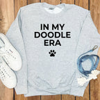 In My Doodle Era Sweatshirt Cozy Unisex Apparel