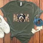 Aussiedoodle MOM Graphic Tee Perfect for Dog Lovers