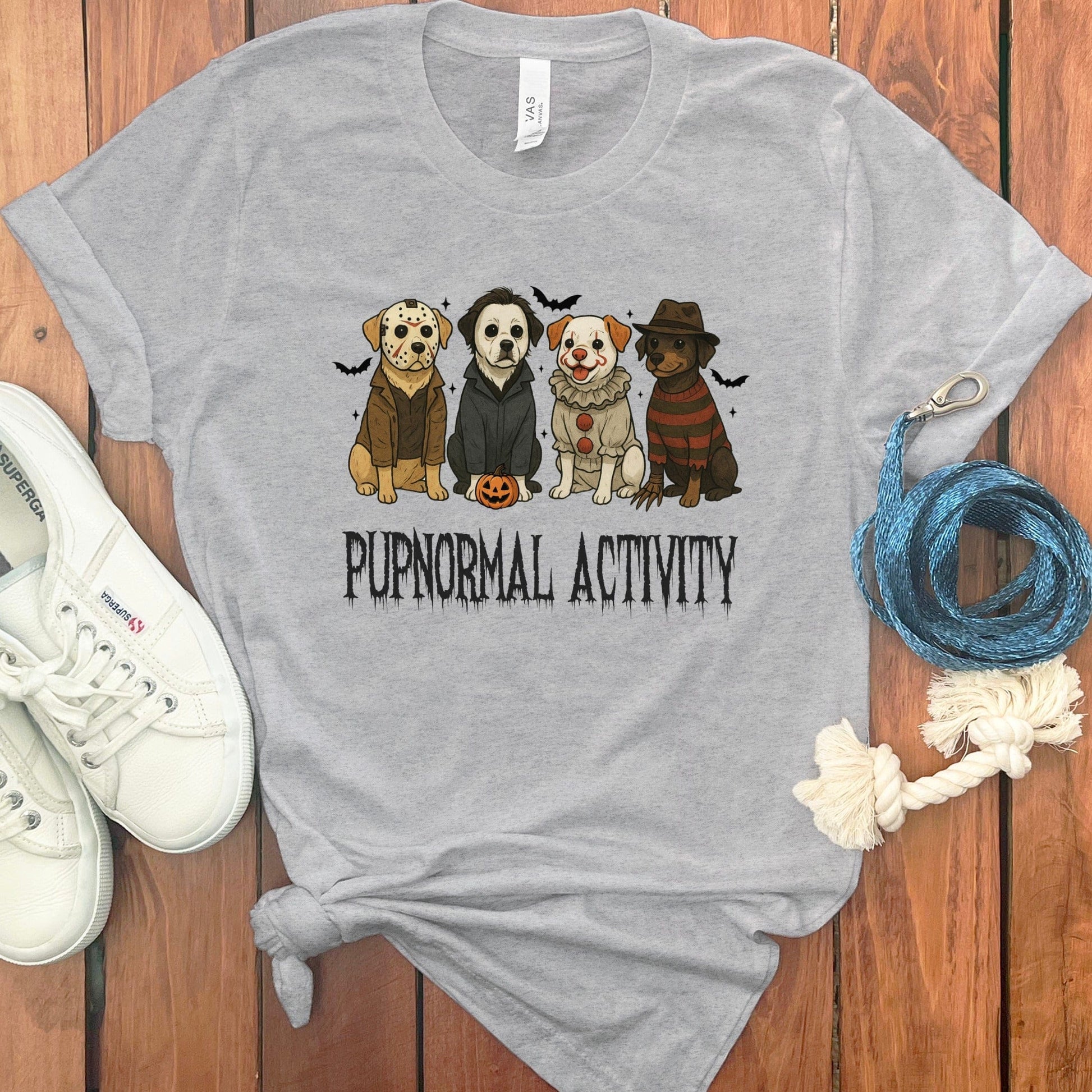 PUPNORMAL ACTIVITY Dog Costume Themed T-Shirt product type