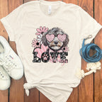 Love Always Hearts and Dog Graphic T-Shirt