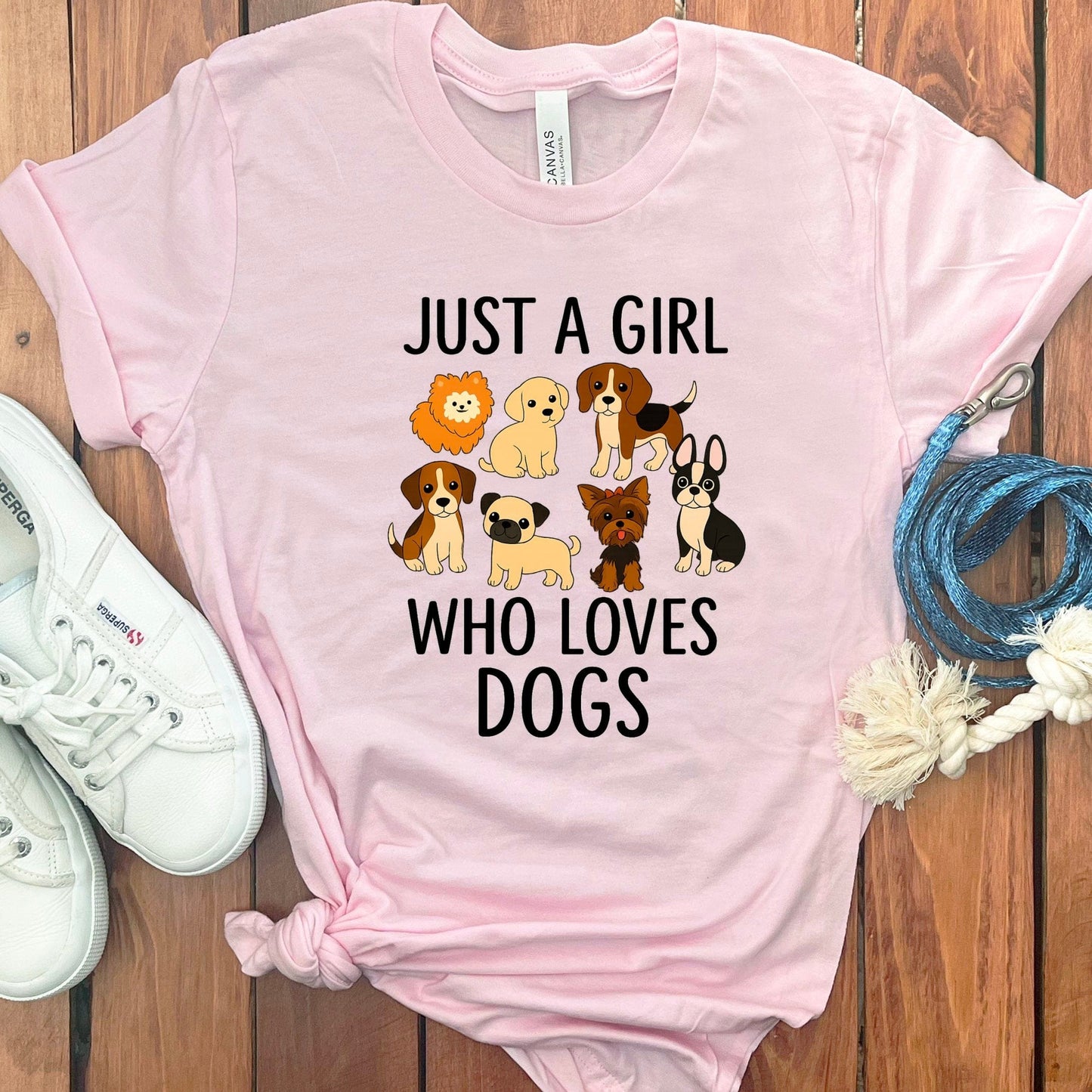 Just A Girl Who Loves Dogs T-shirt product type