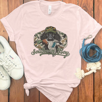 Southern Boy Hunting Dog Graphic Printed Shirt product