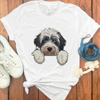 Adorable Dog Cartoon Graphic T-Shirt for Pet Lovers