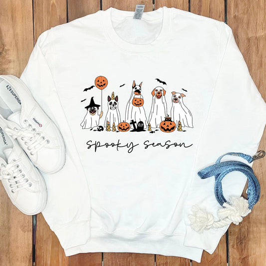 Spooky Season Dogs Halloween Sweatshirt product type