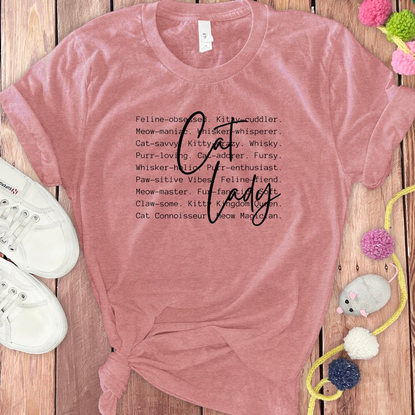 Paw-sitive Vibes Friendly Feline Obsessed Shirt product