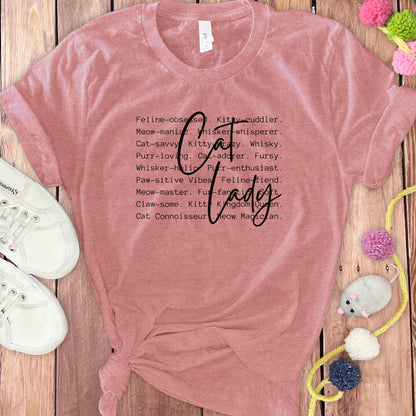 Paw-sitive Vibes Friendly Feline Obsessed Shirt product