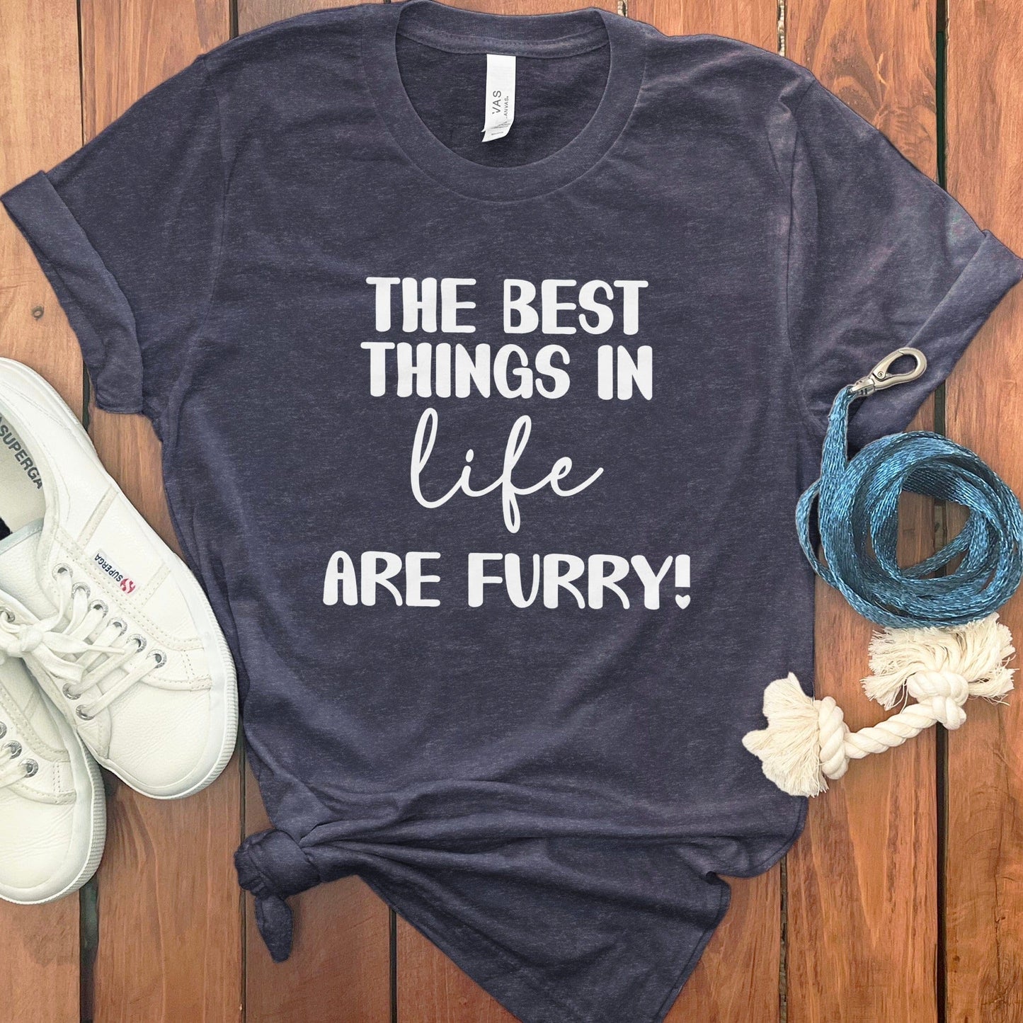 The Best Things in Life Are Furry T-shirt product