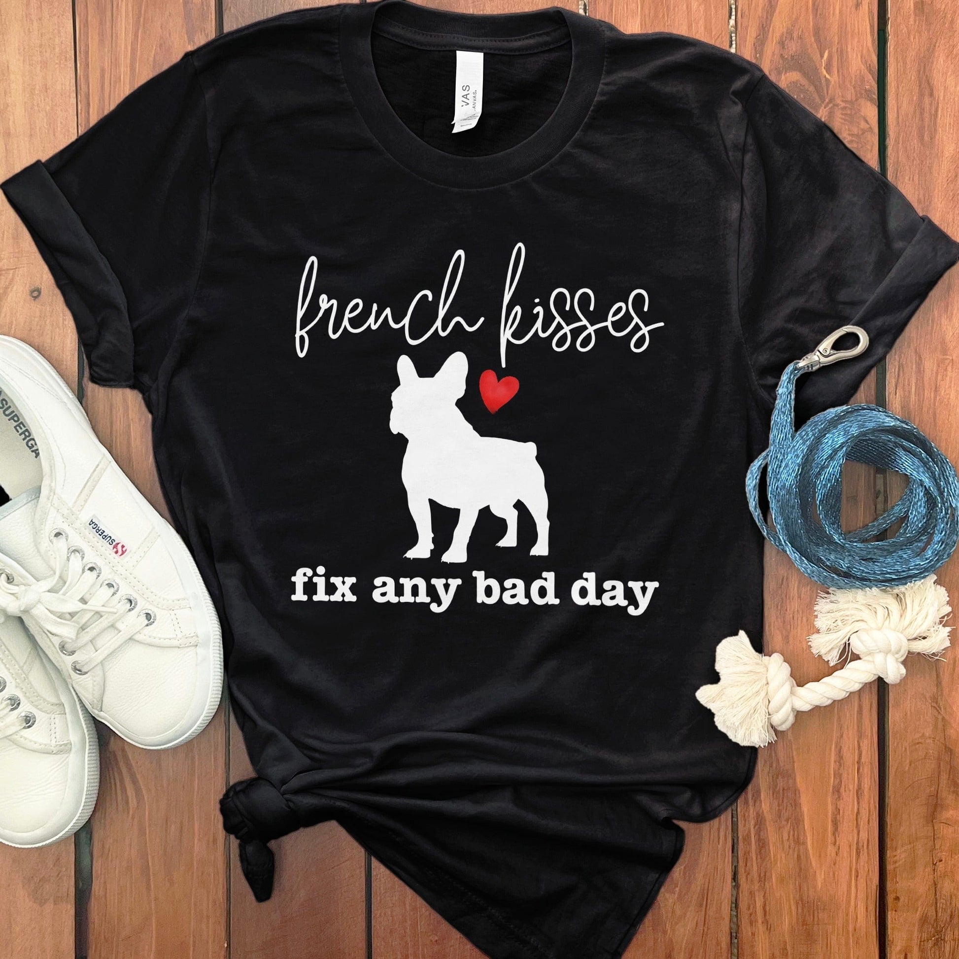 French Kisses Fix Any Bad Day Shirt product type
