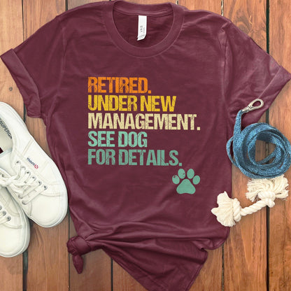 Retired Under New Management See Dog For Details product type