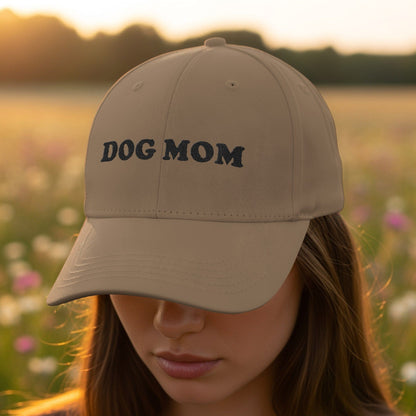 Dog Mom Embroidered Baseball Cap Fashionable headwear product
