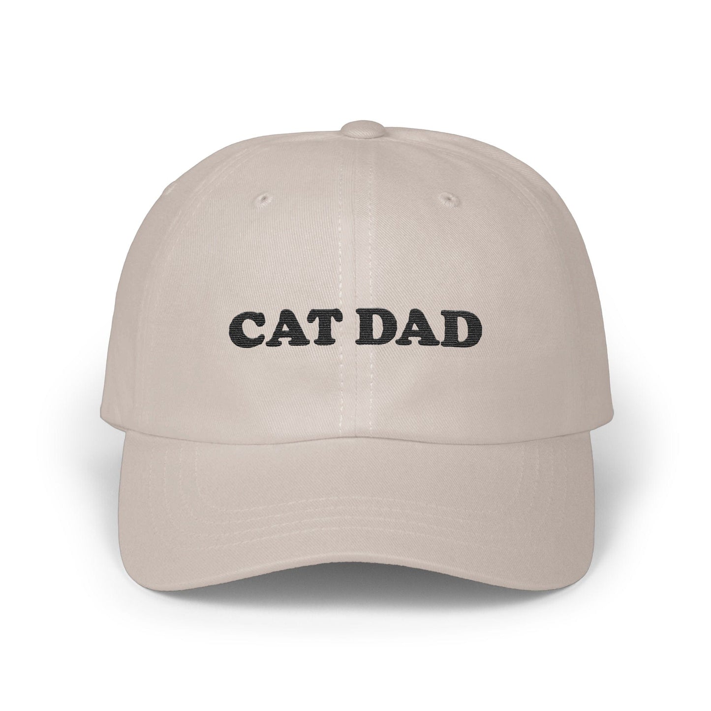 Cat Dad Embroidered Adjustable Strap Baseball Cap product