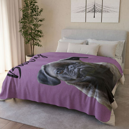 PERSONALIZED CUSTOM BLANKET FOR PET LOVERS