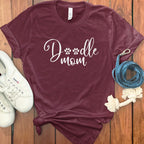Doodle Mom Graphic Print Casual Wear Shirt