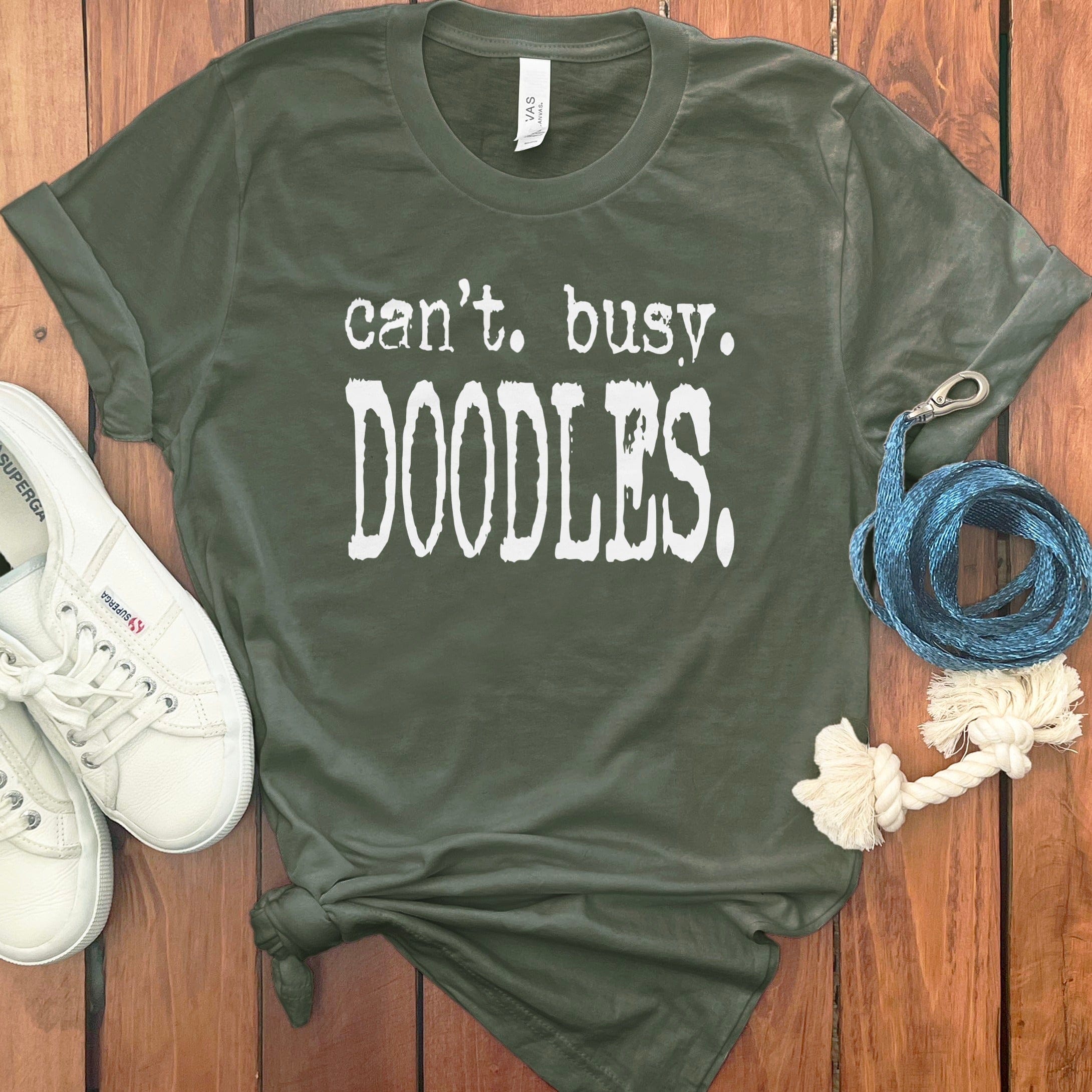 Can't. Busy. Doodles. Graphic Tee Shirt
