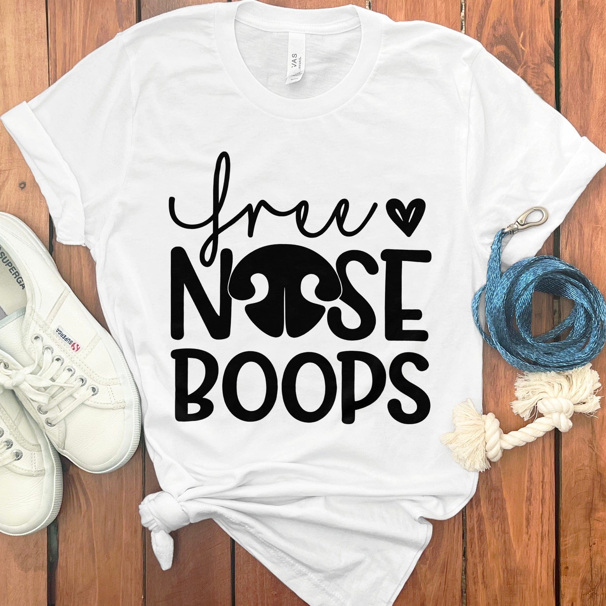 Free Nose Boops Dog Lover Graphic Tee Shirt product type