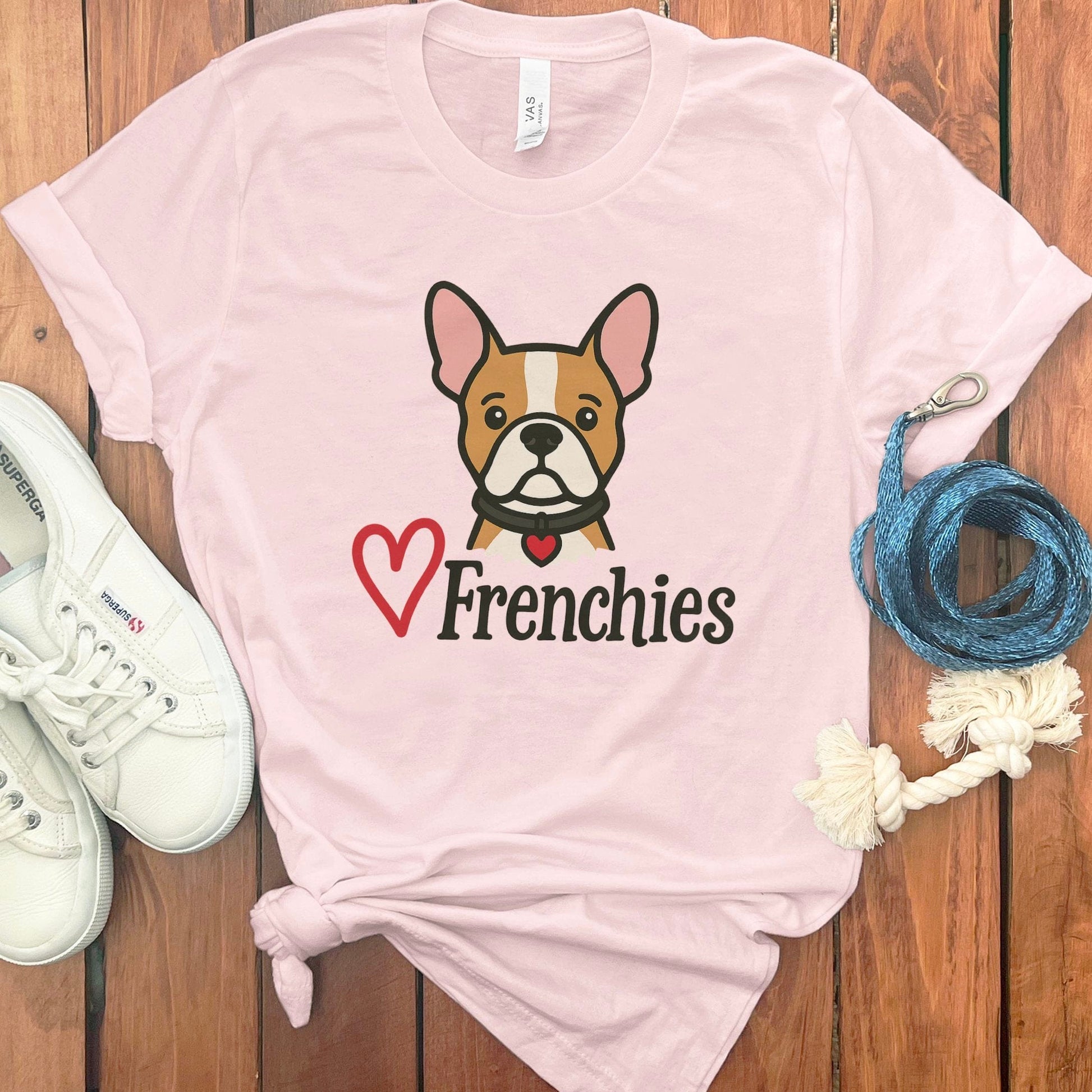 Adorable Frenchies Graphic Print T-shirt product