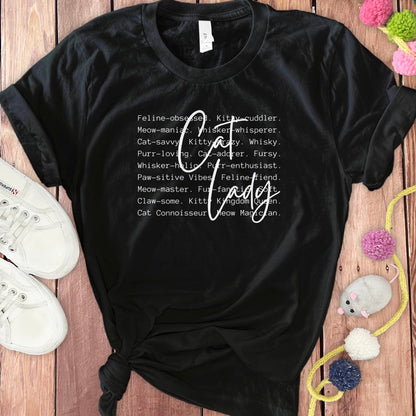 Feline Obsessed Kitty Cuddler Cat Lady Shirt product