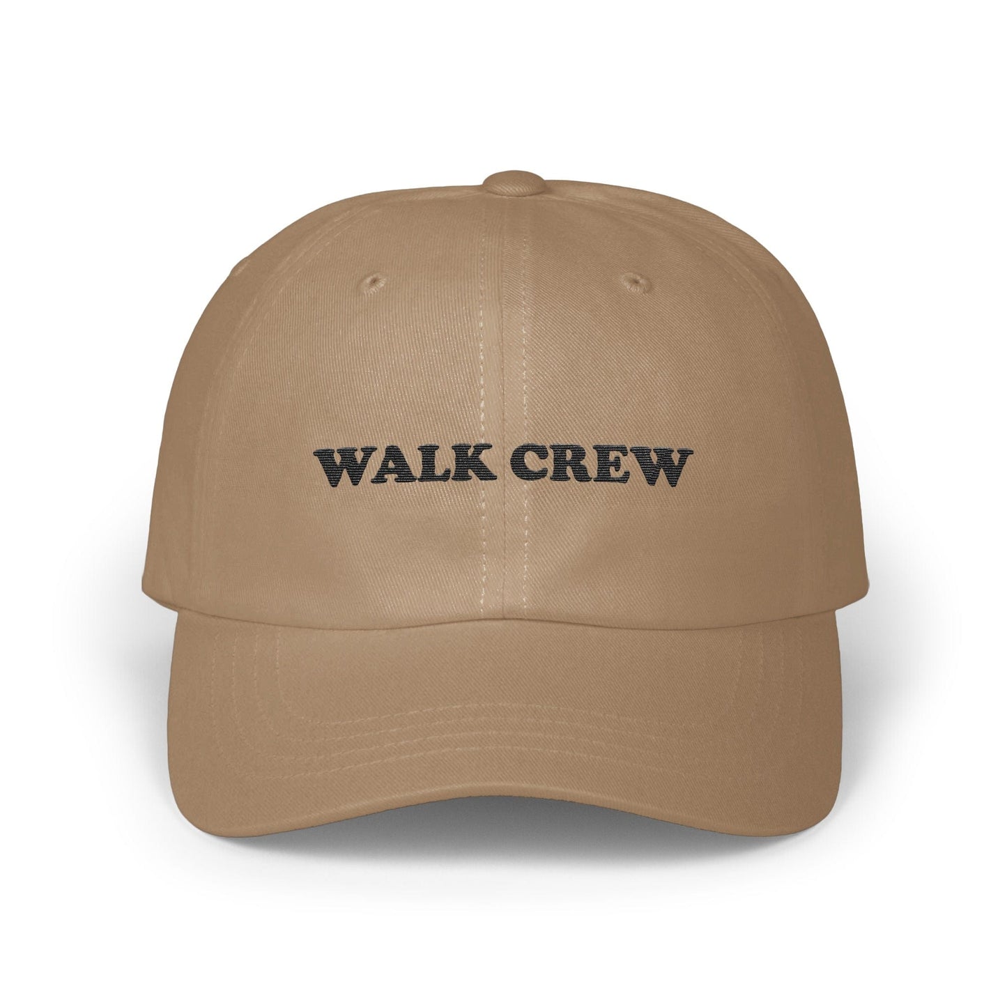 Walk Crew Adjustable Khaki Personalized Hat product