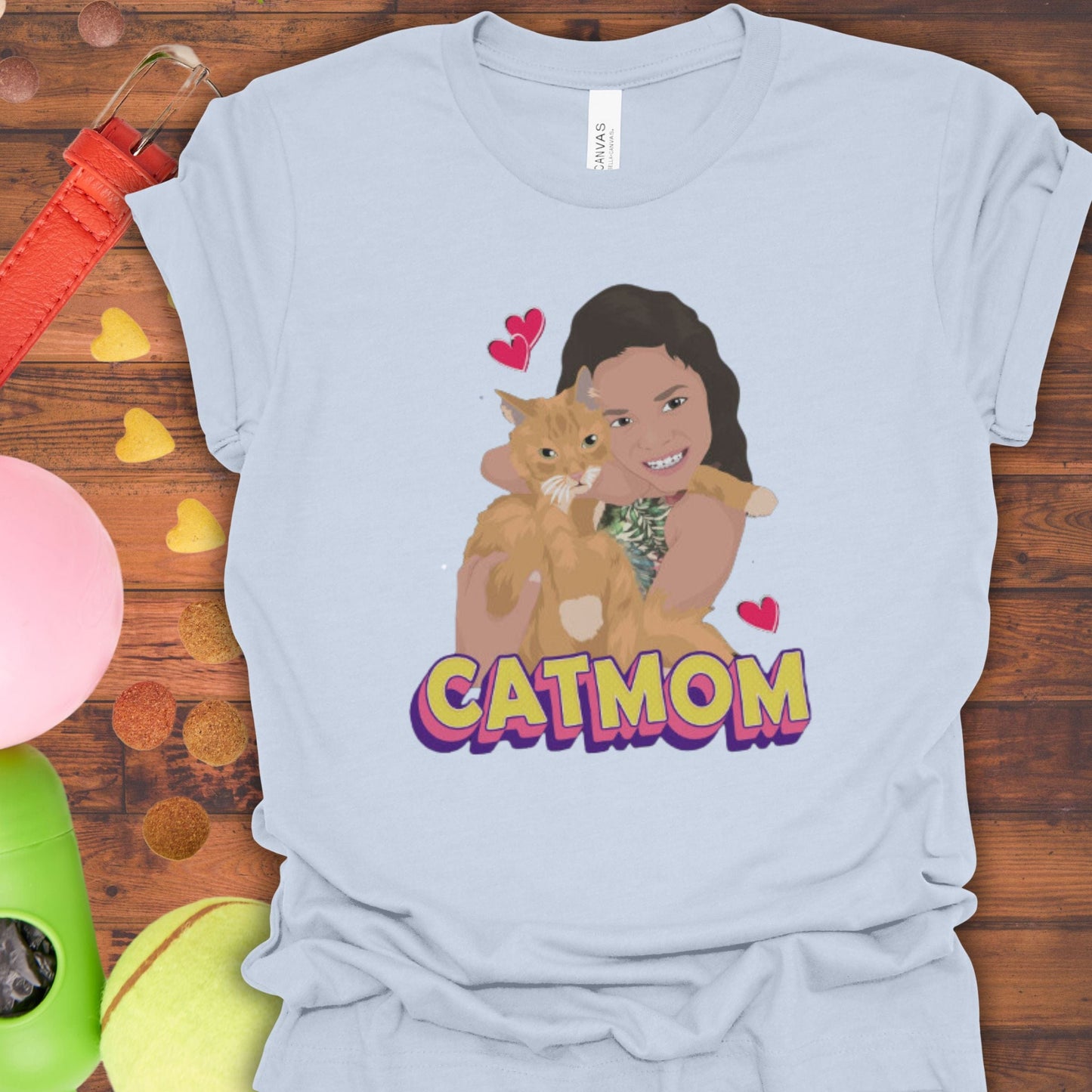 Personalized Cat Mom Shirt