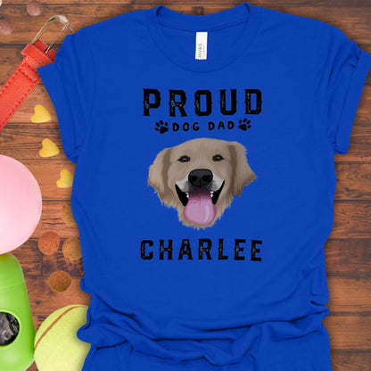 Personalized Dog Dad Shirt