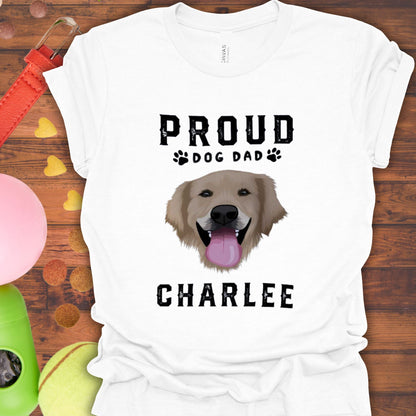 Personalized Dog Dad Shirt