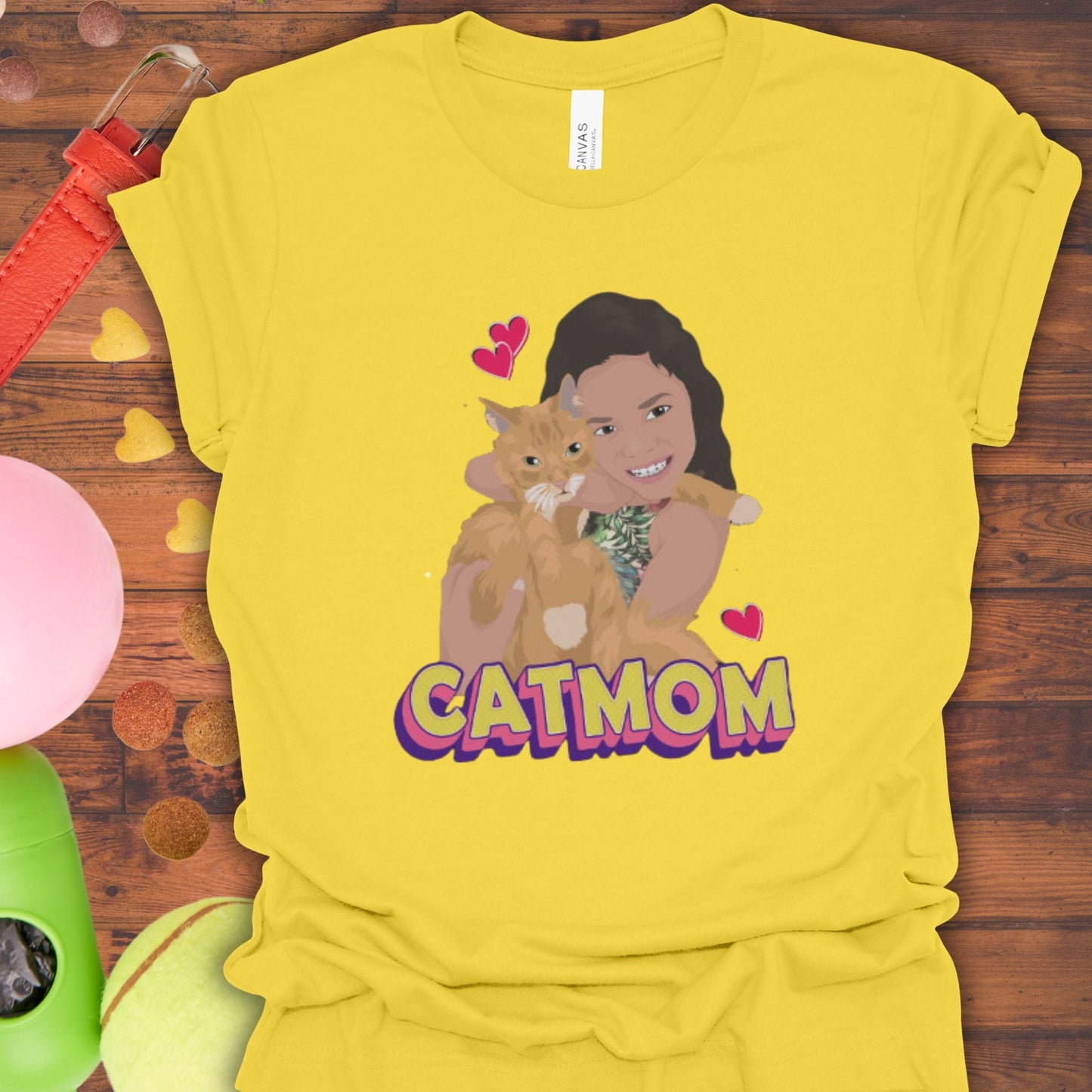 Personalized Cat Mom Shirt