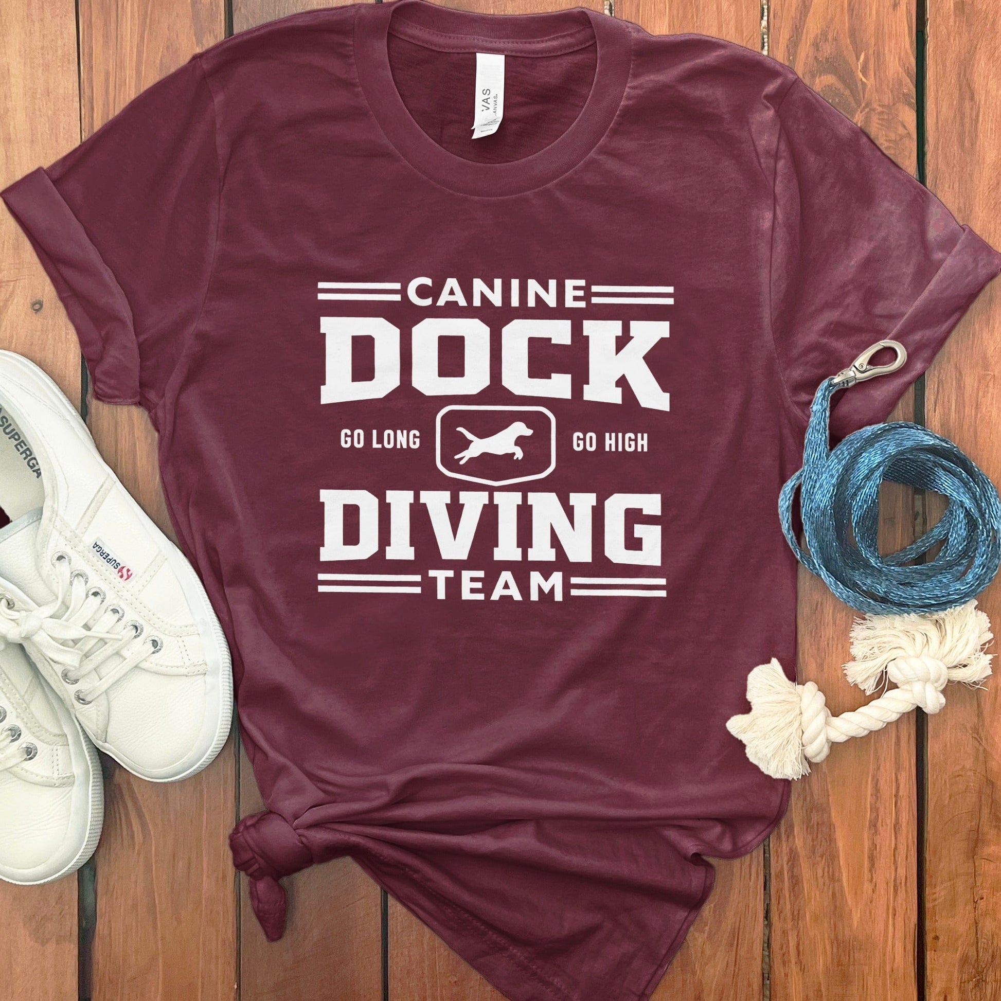 Canine Dock Diving Team Graphic T-Shirt product