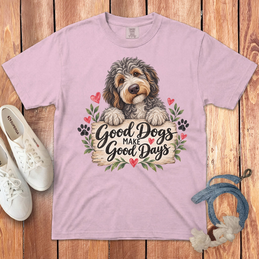 Aussiedoodle Good Days Signature T-Shirt