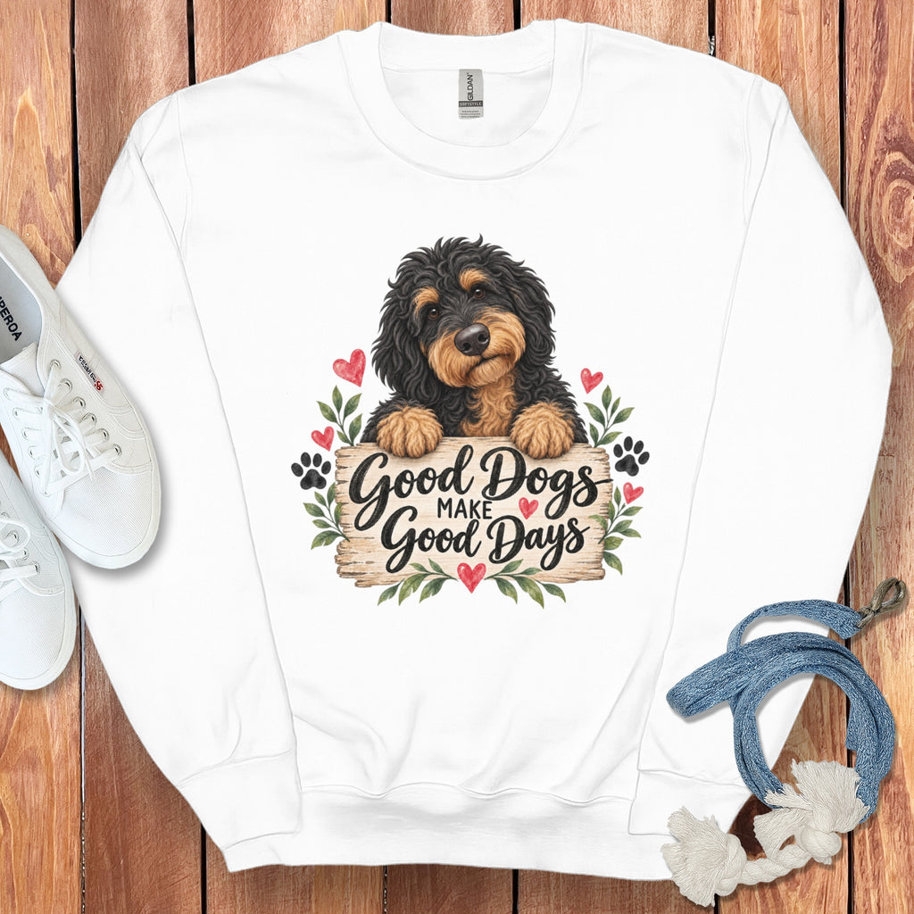 Phantom Goldendoodle Good Days Sweatshirt