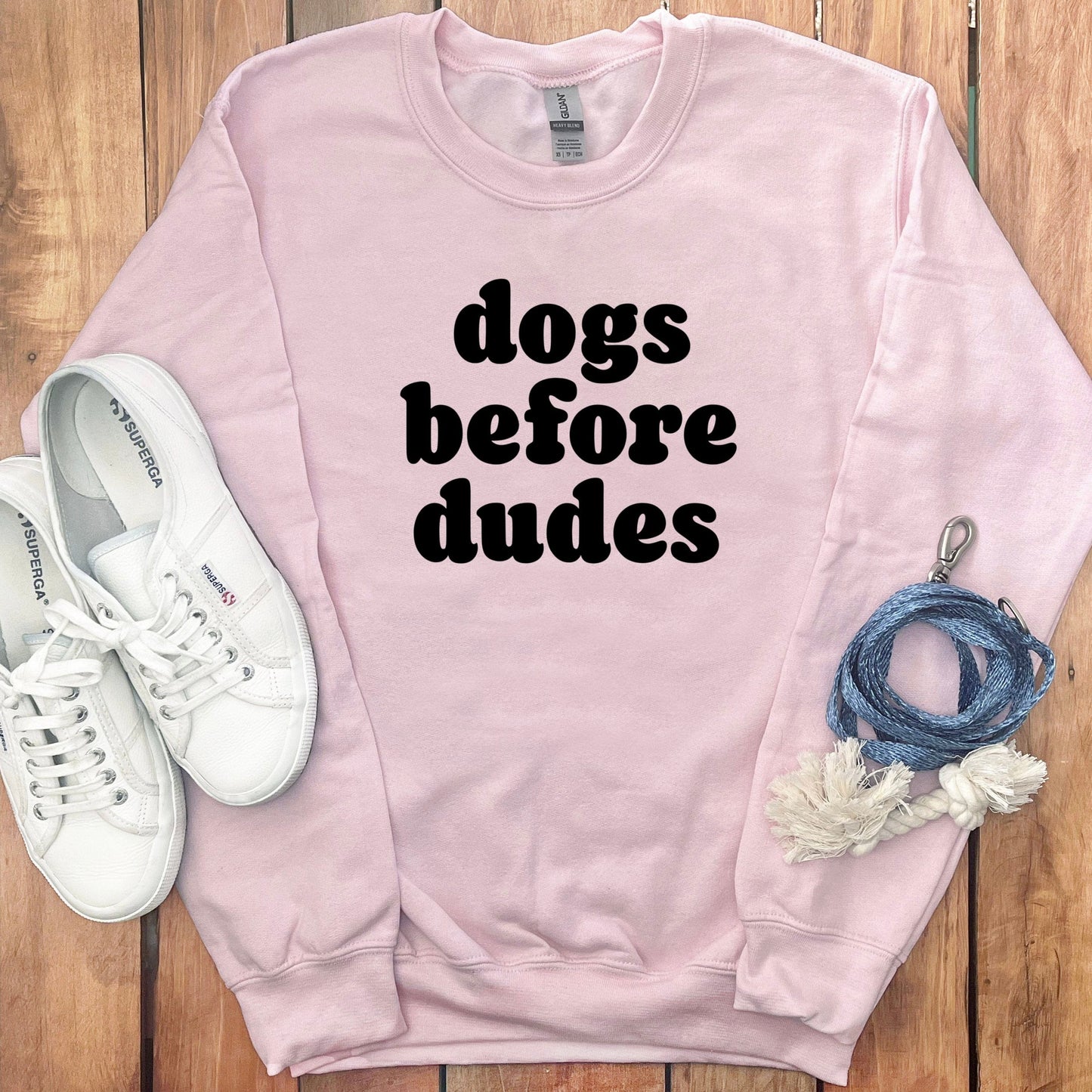 Dogs Before Dudes Statement Sweatshirt product type