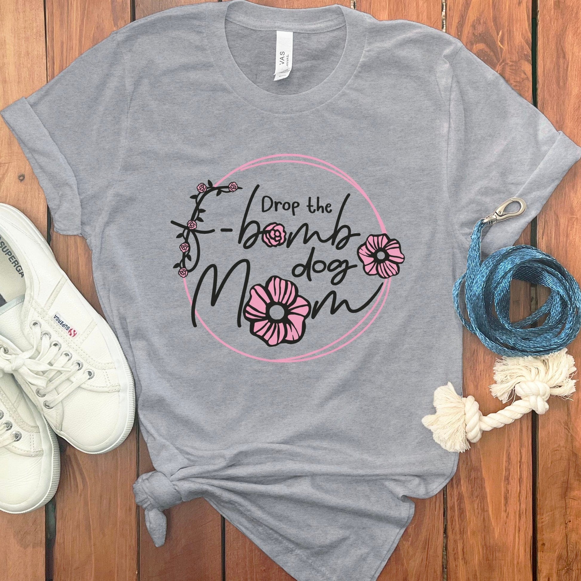 Drop the F-Bomb Dog Mom Graphic T-Shirt product type