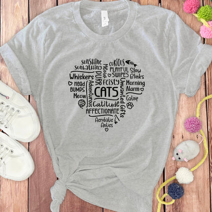 Feisty Curious Affectionate Cats Shirt Product Type