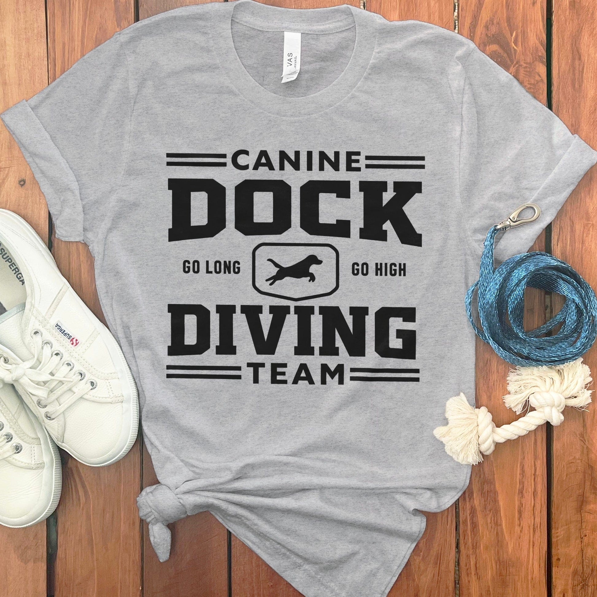 Canine Dock Diving Team Go Long Go High Shirt product
