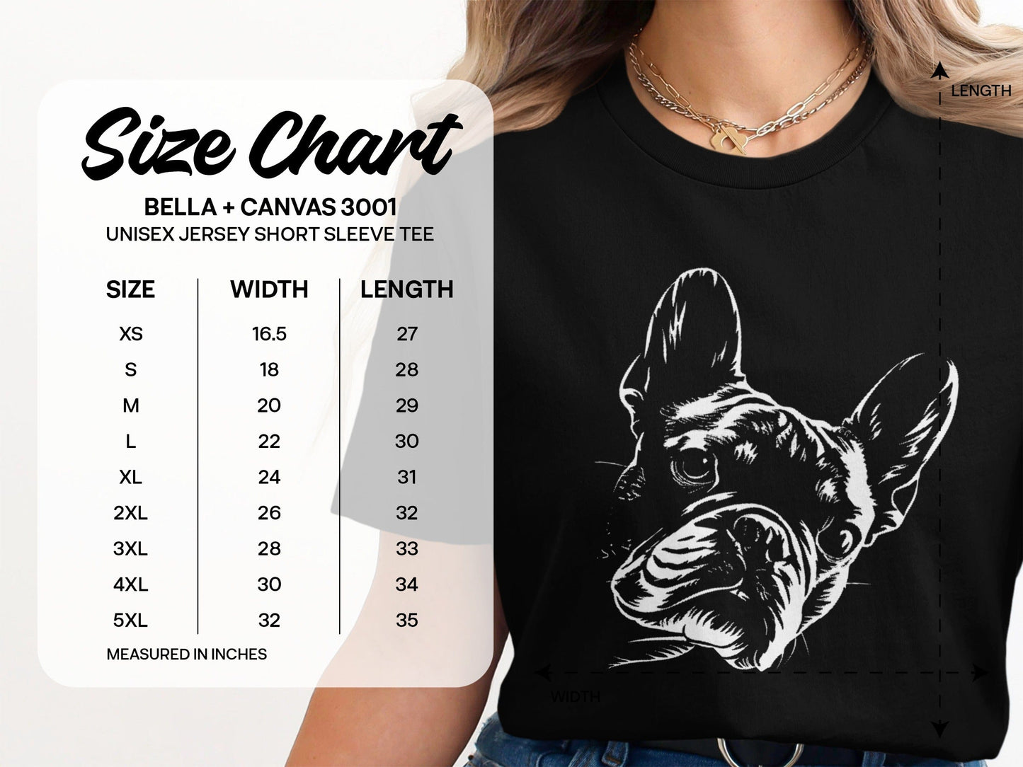 French Bulldog Graphic Unisex Short Sleeve Tee product
