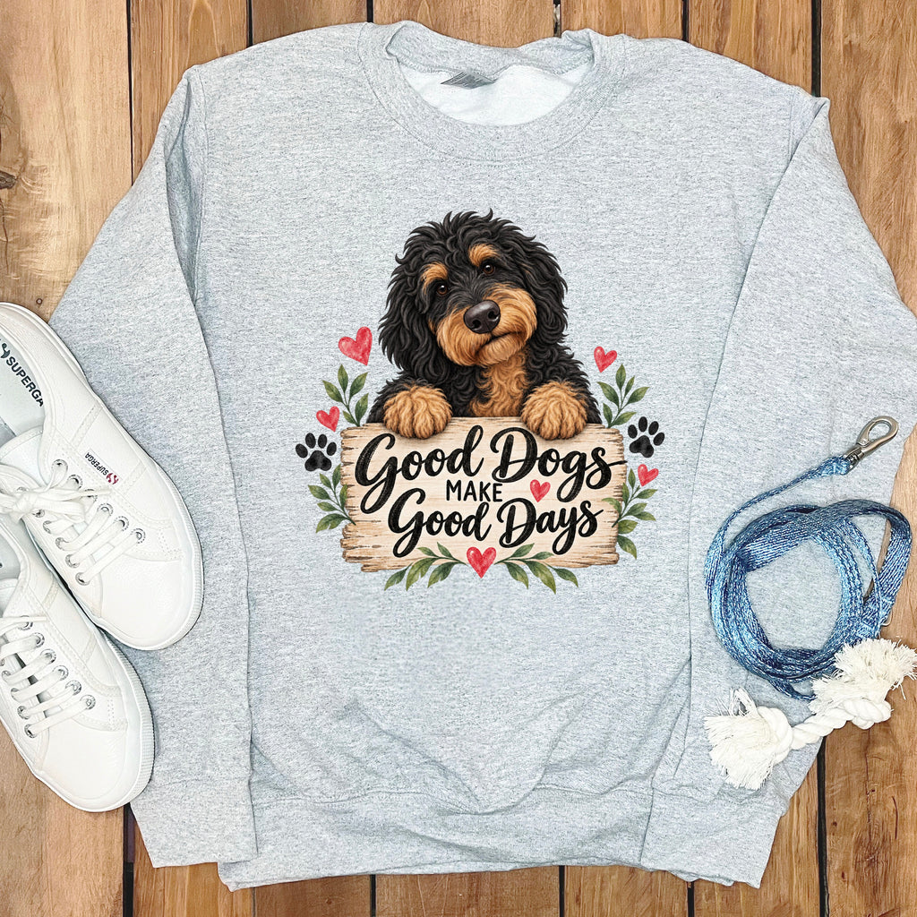 Phantom Goldendoodle Good Days Sweatshirt