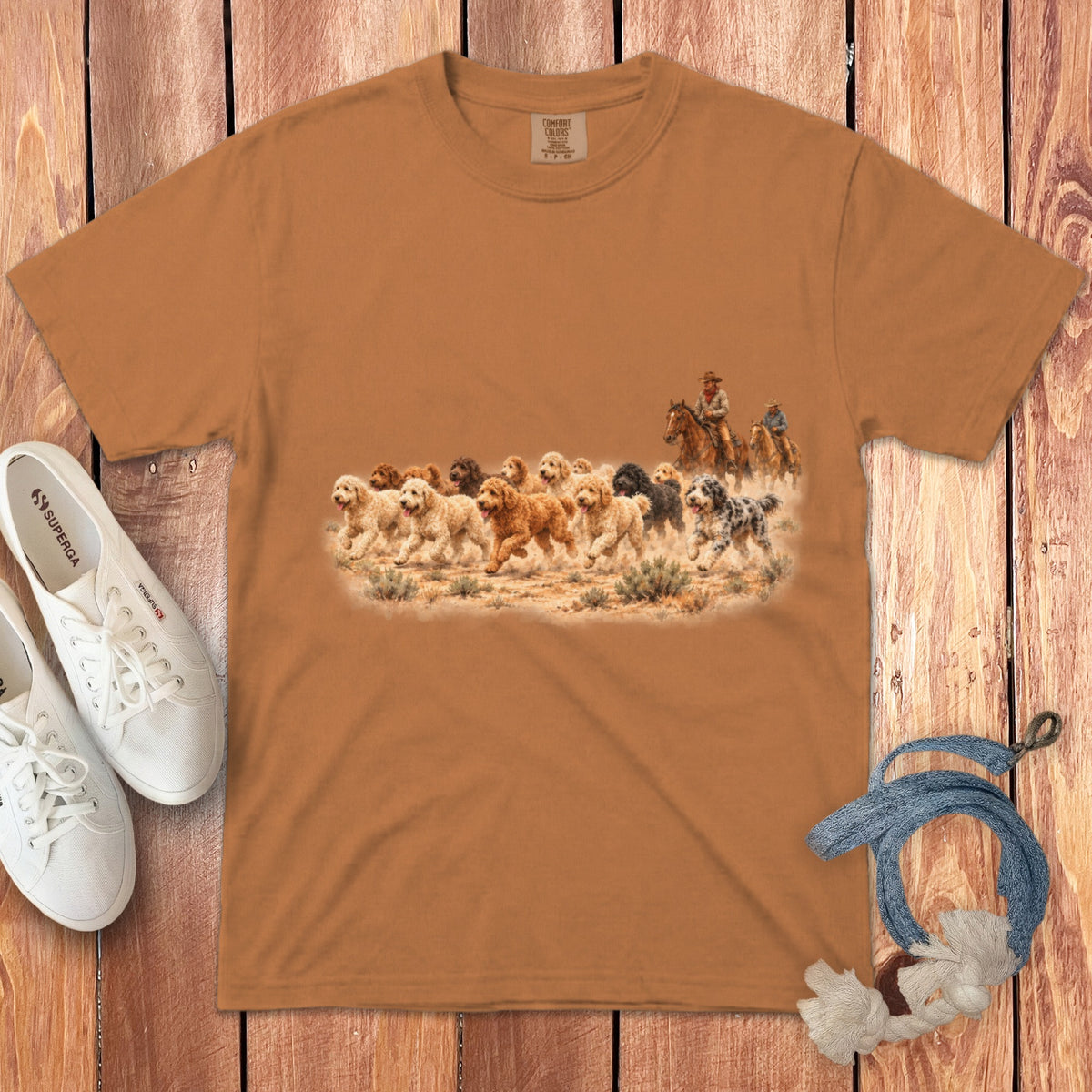 Western Doodle Round-Up Signature T-Shirt
