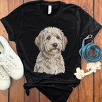Cute Doodle Dog Graphic T-Shirt for Casual Outfits