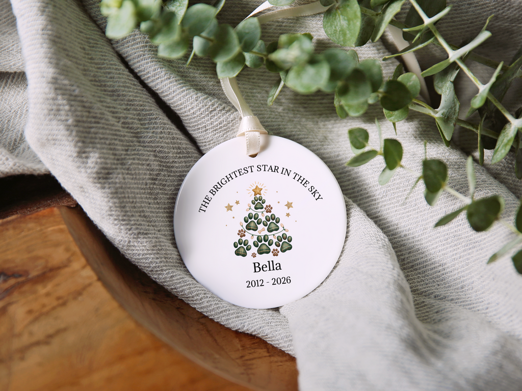 Brightest Star Memorial Pet Ornament