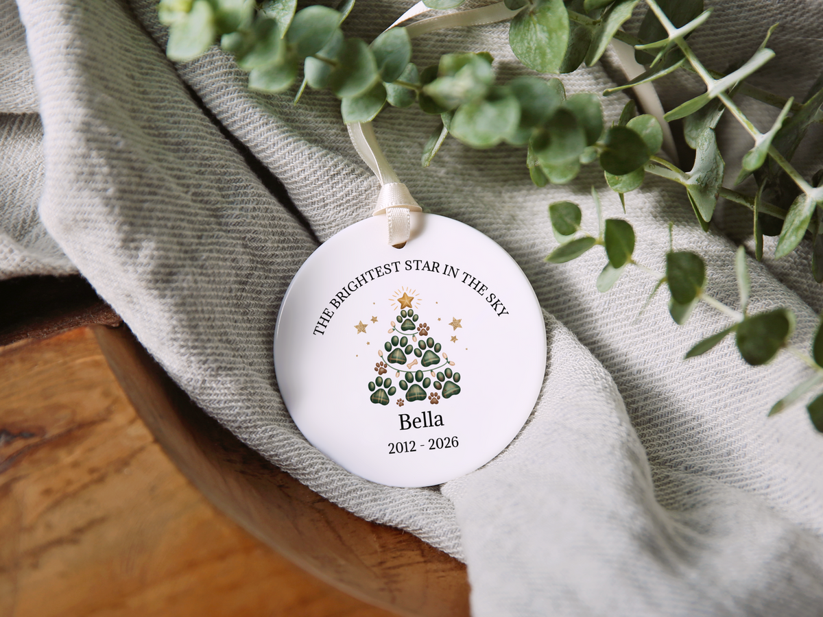 Brightest Star Memorial Pet Ornament
