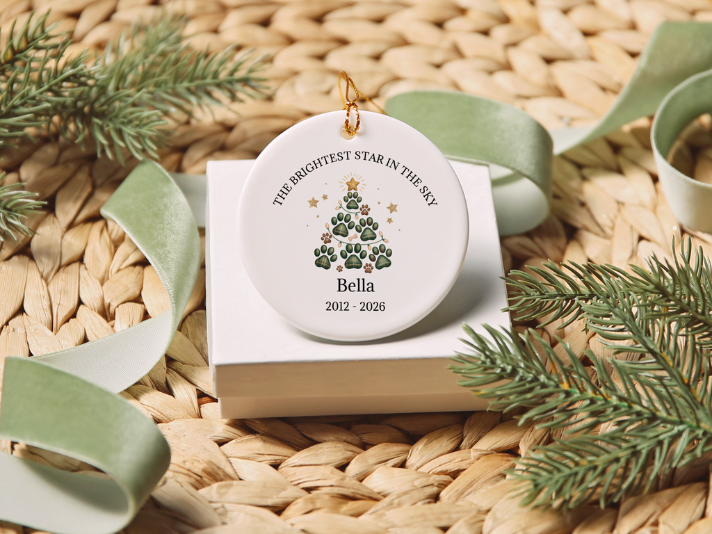 Brightest Star Memorial Pet Ornament