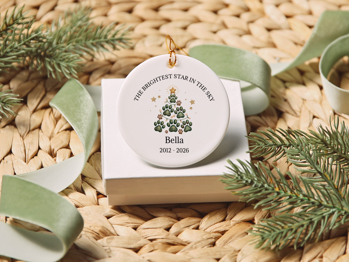 Brightest Star Memorial Pet Ornament
