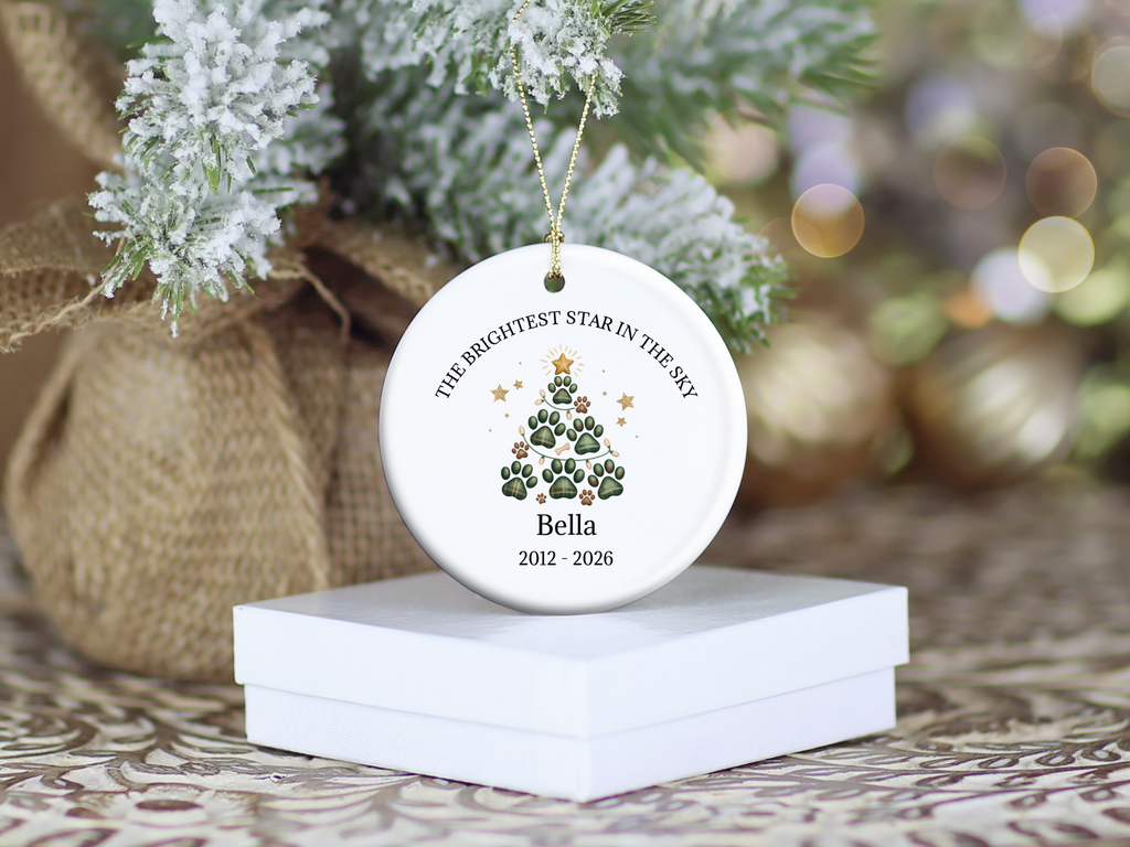 Brightest Star Memorial Pet Ornament