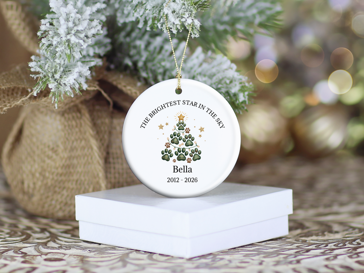 Brightest Star Memorial Pet Ornament