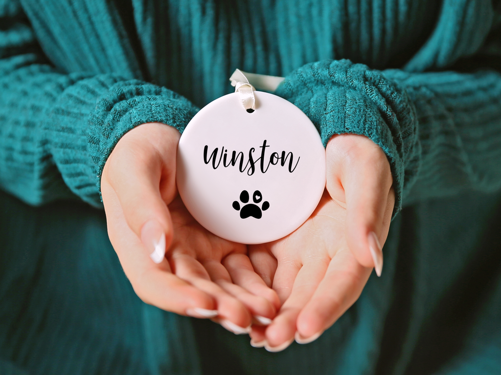 Personalized Pet Name Ornament