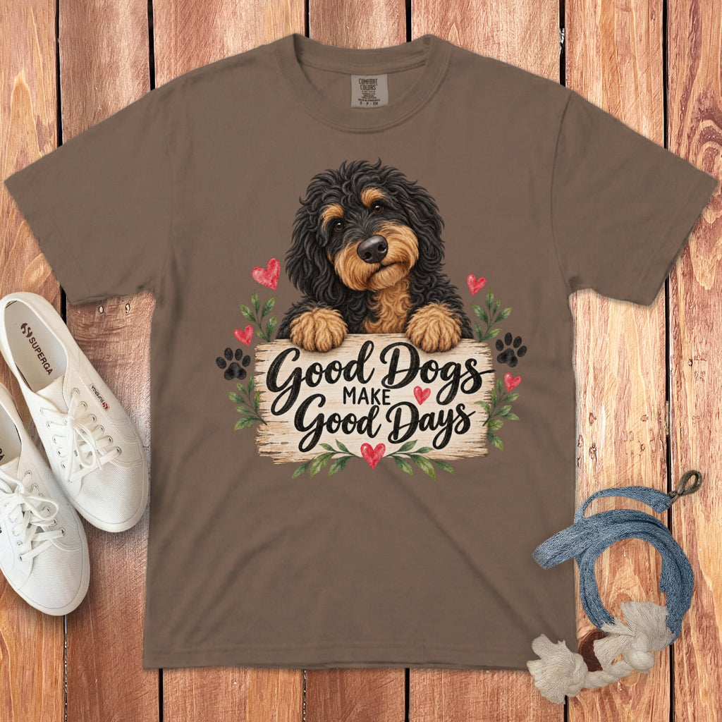 Phantom Goldendoodle Good Days Signature T-Shirt