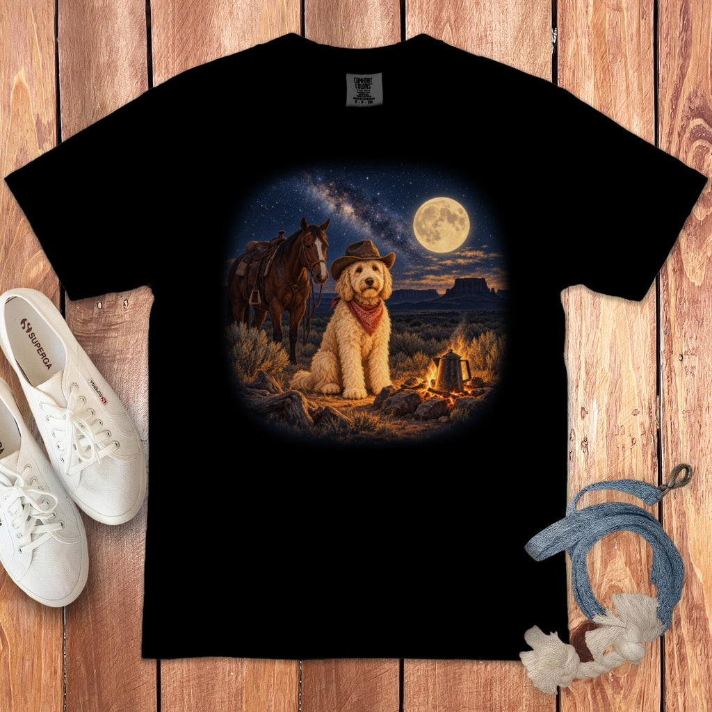 Moonlit Doodle Cowboy Signature T-Shirt
