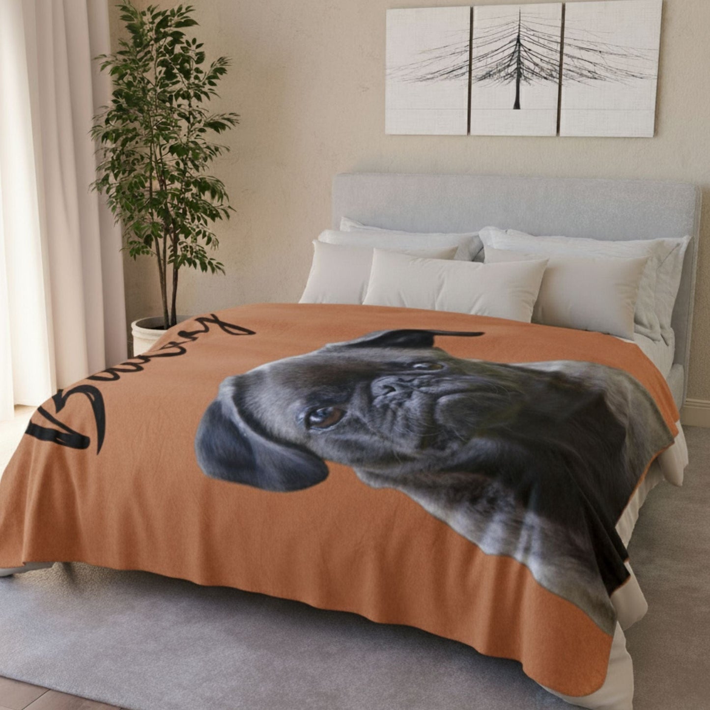 PERSONALIZED CUSTOM BLANKET FOR PET LOVERS