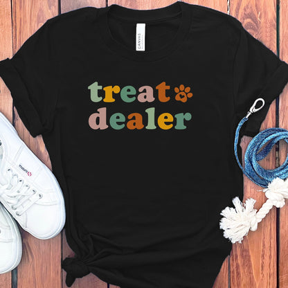 treat dealer graphic t-shirt for casual wear product